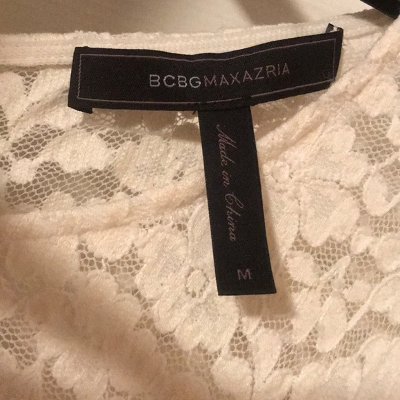 BCBG cream lace dress - Picture 7 of 7